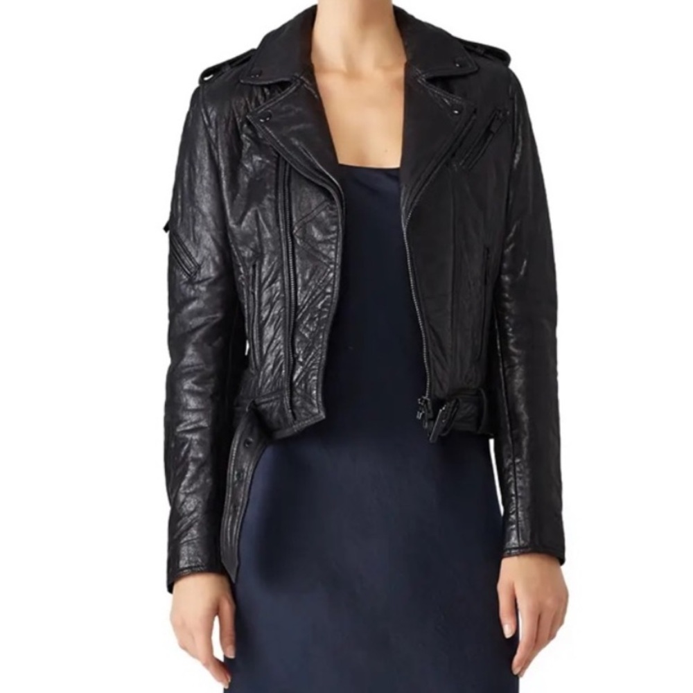 ✨NEW✨ The Kooples lambskin leather jacket